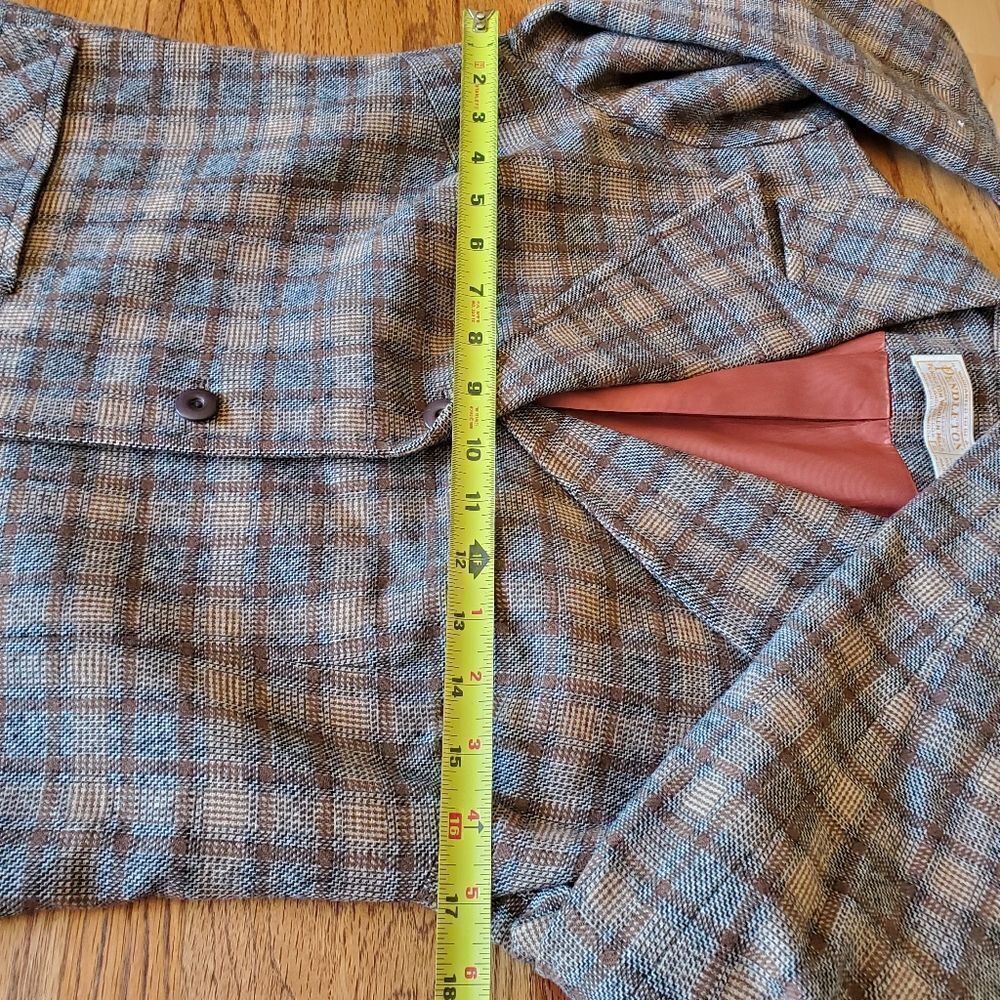 Pendleton Pure Wool Women's Blazerjacket Size 8 V… - image 7